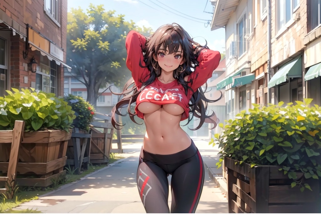 sporty oppai