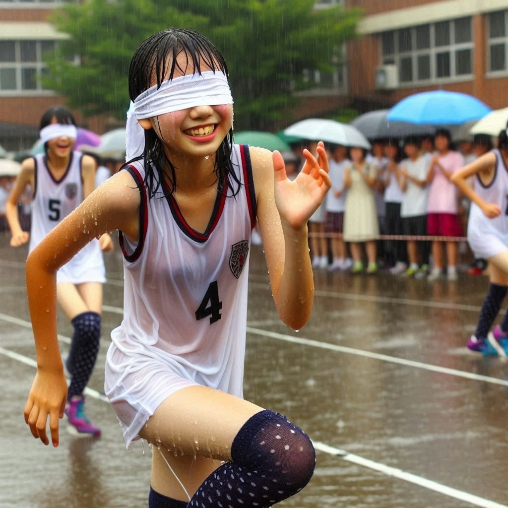 豪雨に負けない逞しい令和の若者