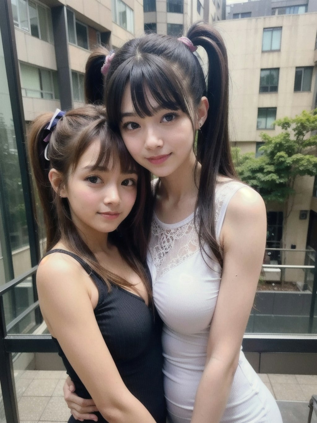 娘と姪っ子