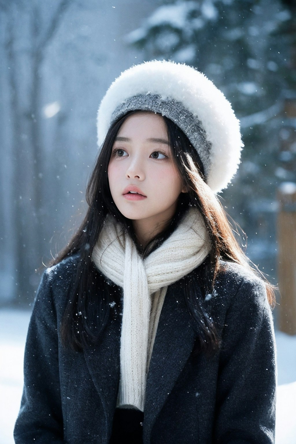 Snow Girl #4　女生徒シリーズ