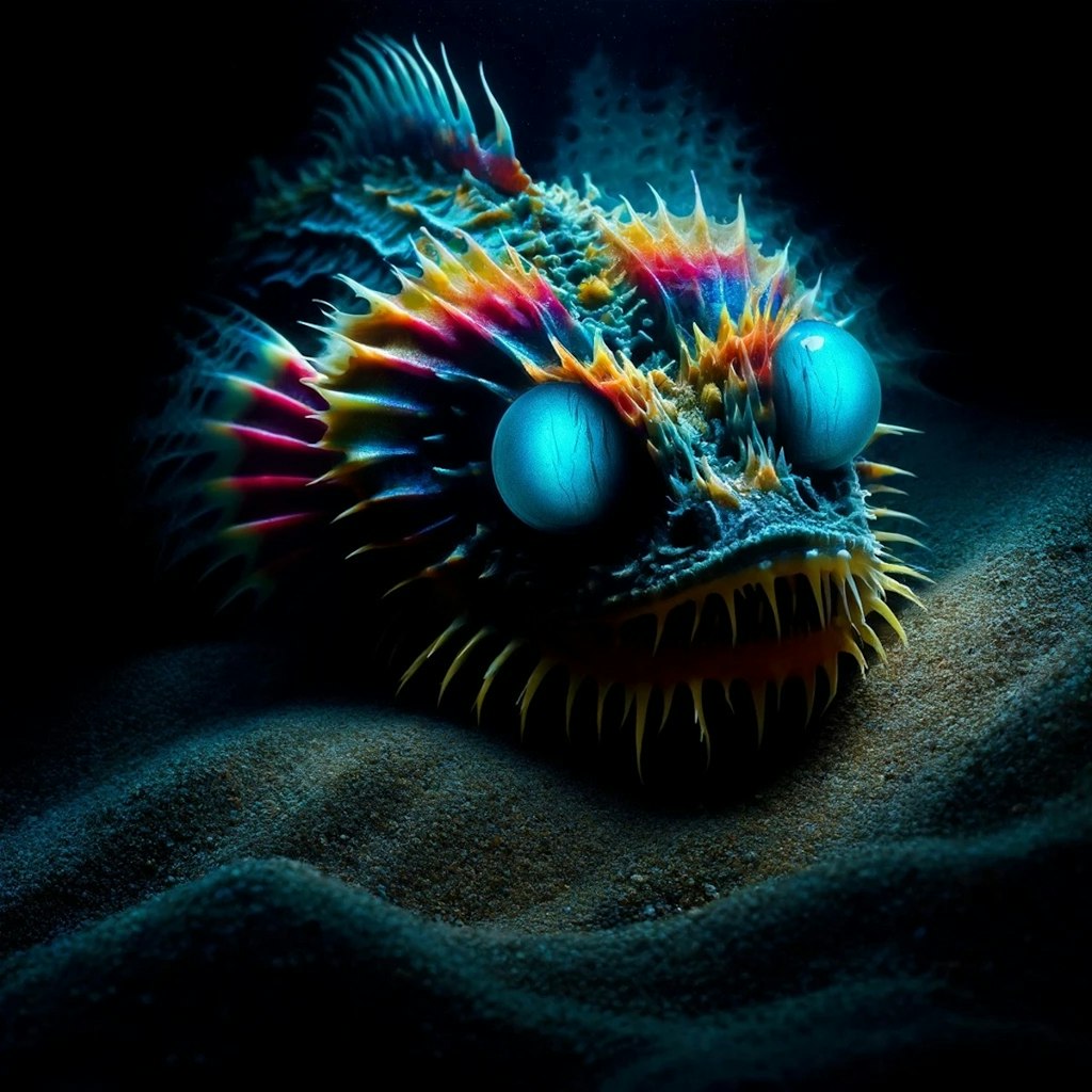 海底の未知生物