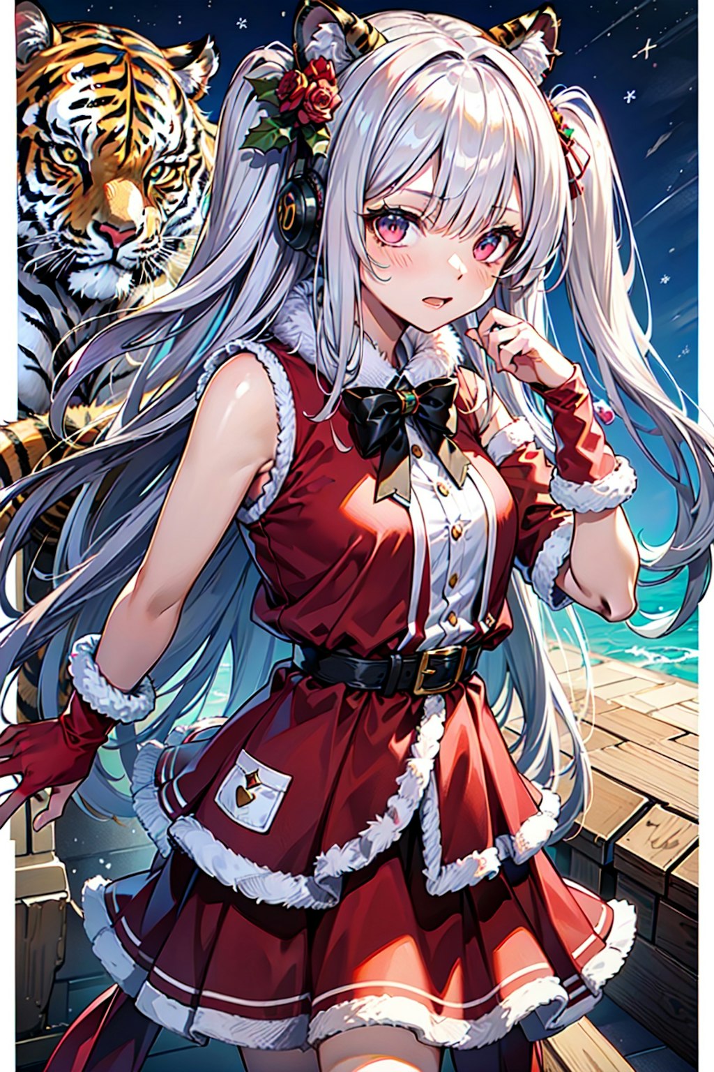 サンタ娘　tiger