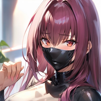 scathach   mask 19