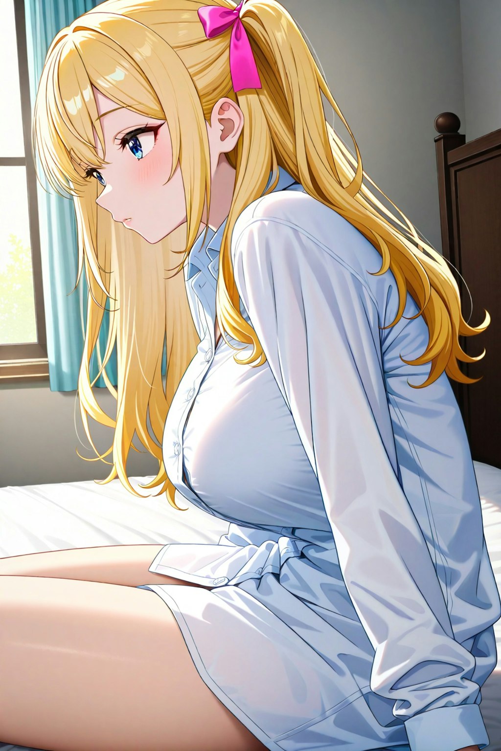 ナミちゃんの彼シャツ風