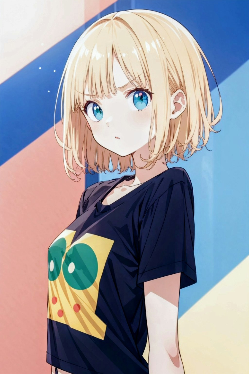 アニメTシャツ着た、#AQUA＋#HALO姉やん