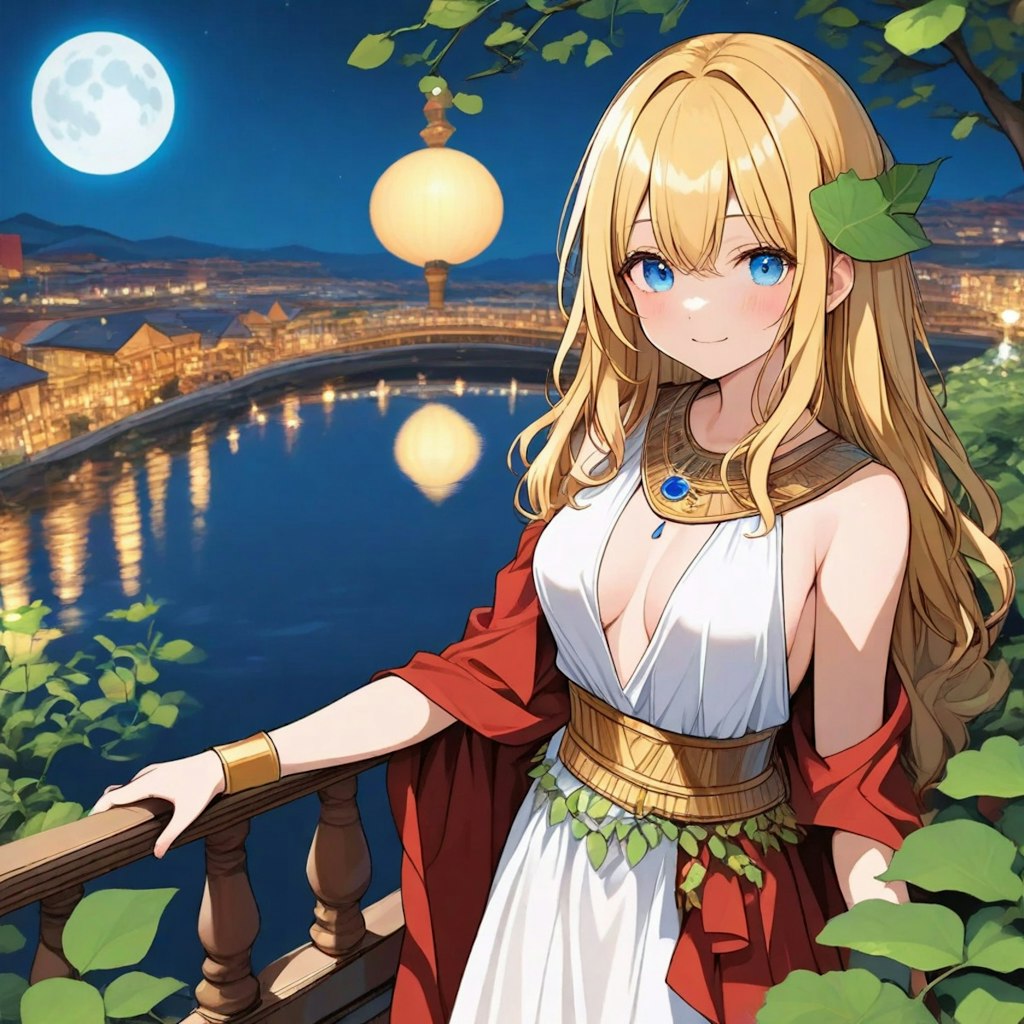 月と女神