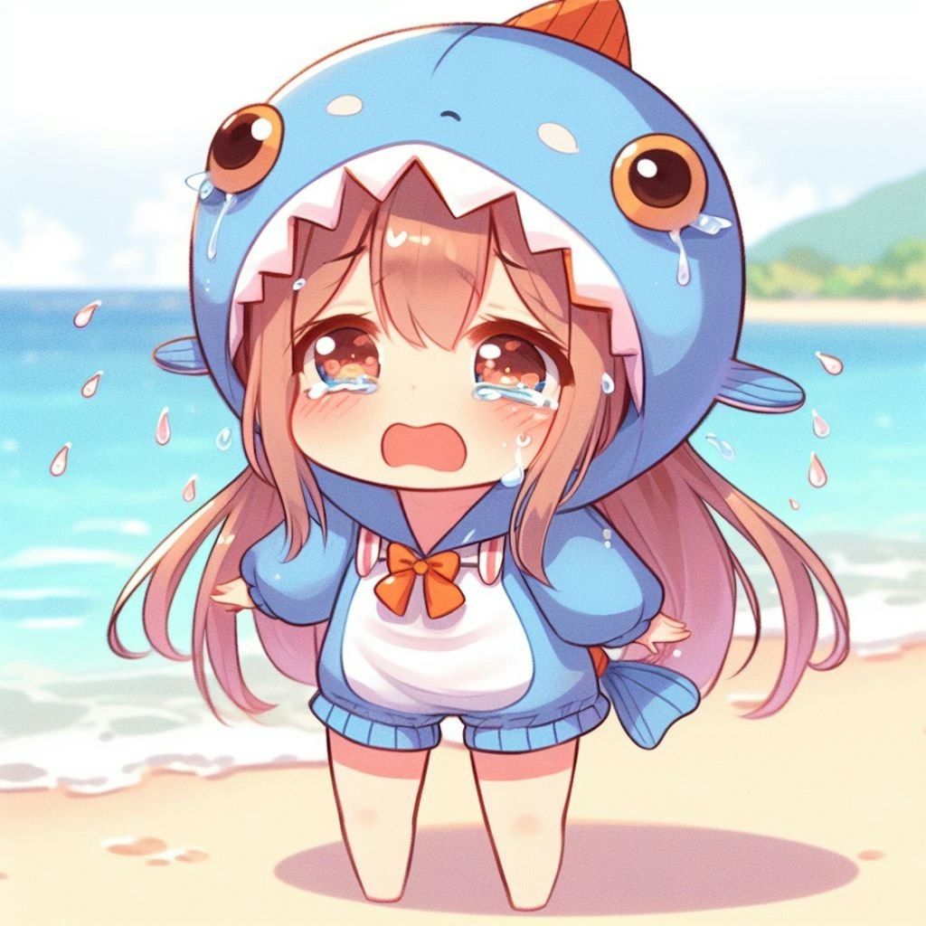 【謎画像】人魚になりたかった女の子