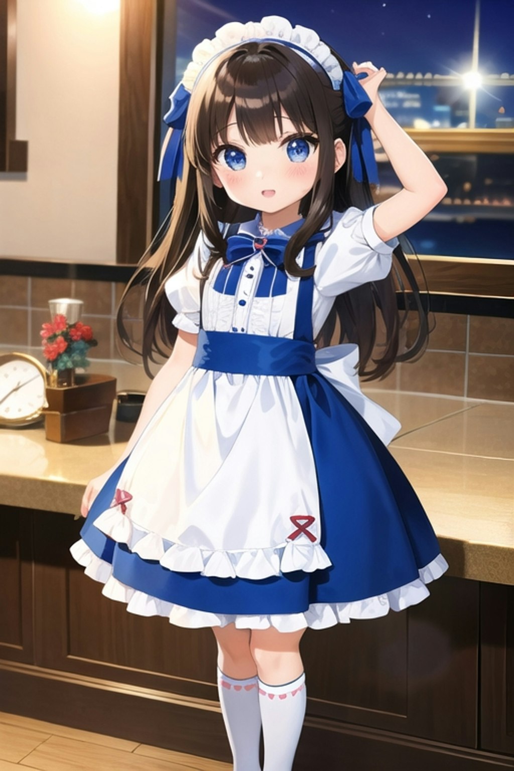 メイドの女の子