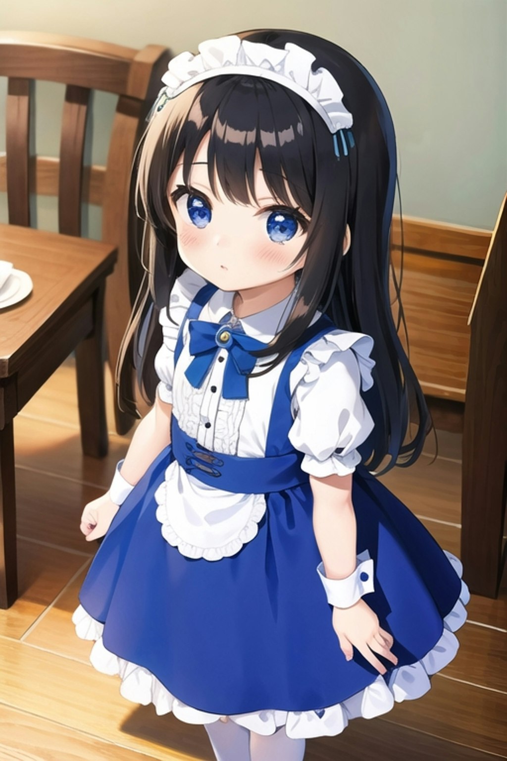 メイドの女の子