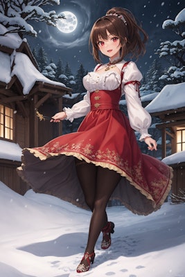 雪月花 ～雪景色とドレス～　第三弾