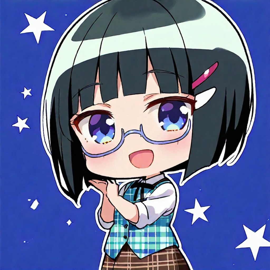 ちびメガネちゃん👓✨