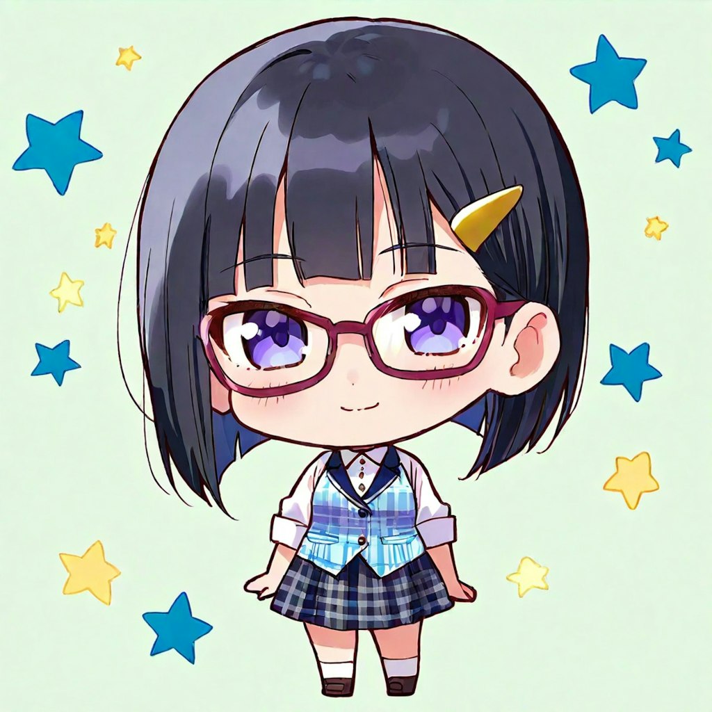 ちびメガネちゃん👓✨