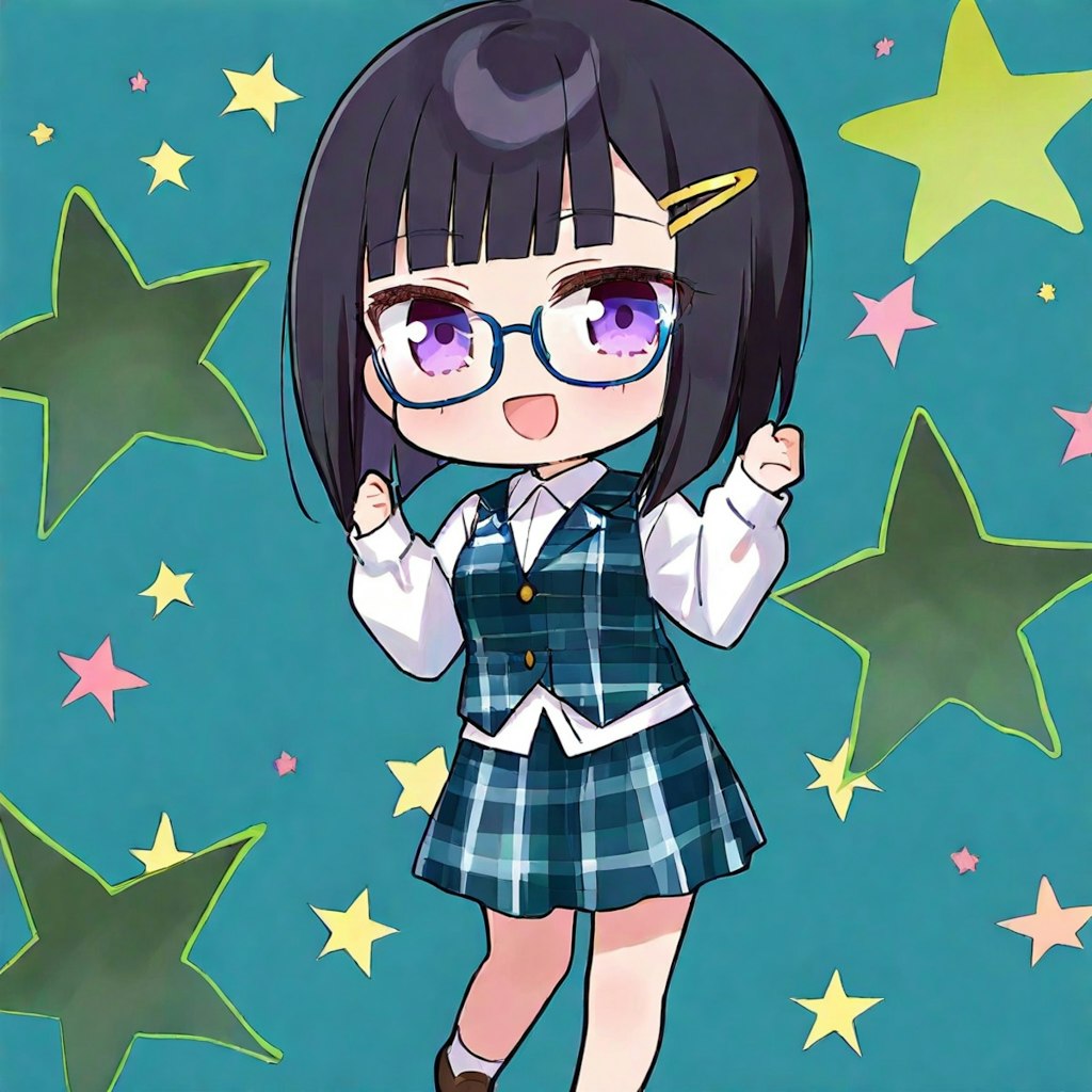 ちびメガネちゃん👓✨