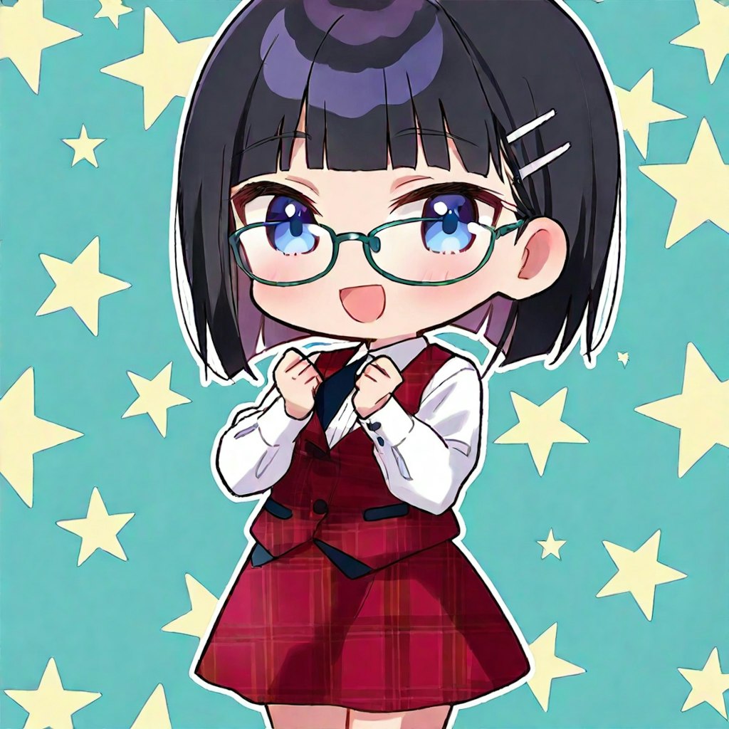 ちびメガネちゃん👓✨