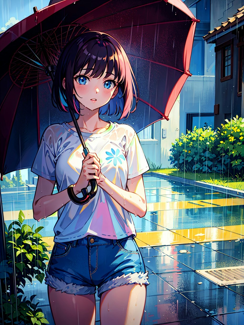 雨の日