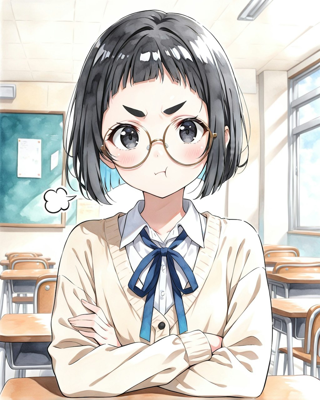 ぷんすかめがねちゃん