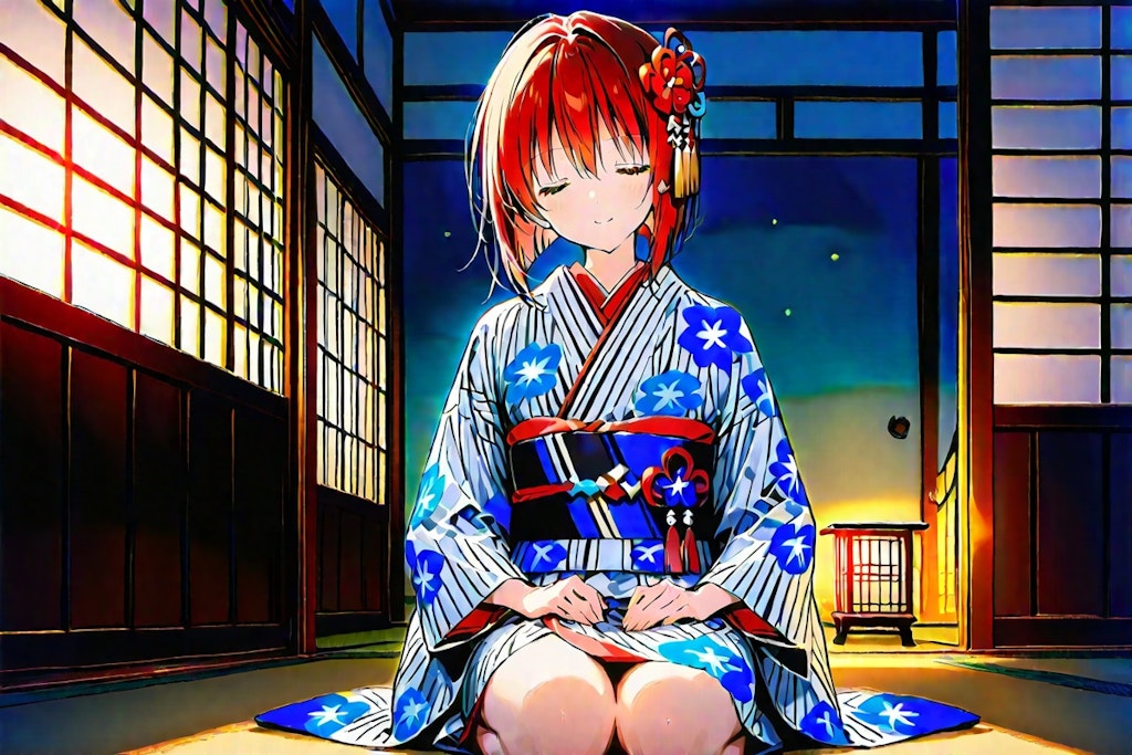 赤髪和服(貴方とならどこでも理想です)_20250623