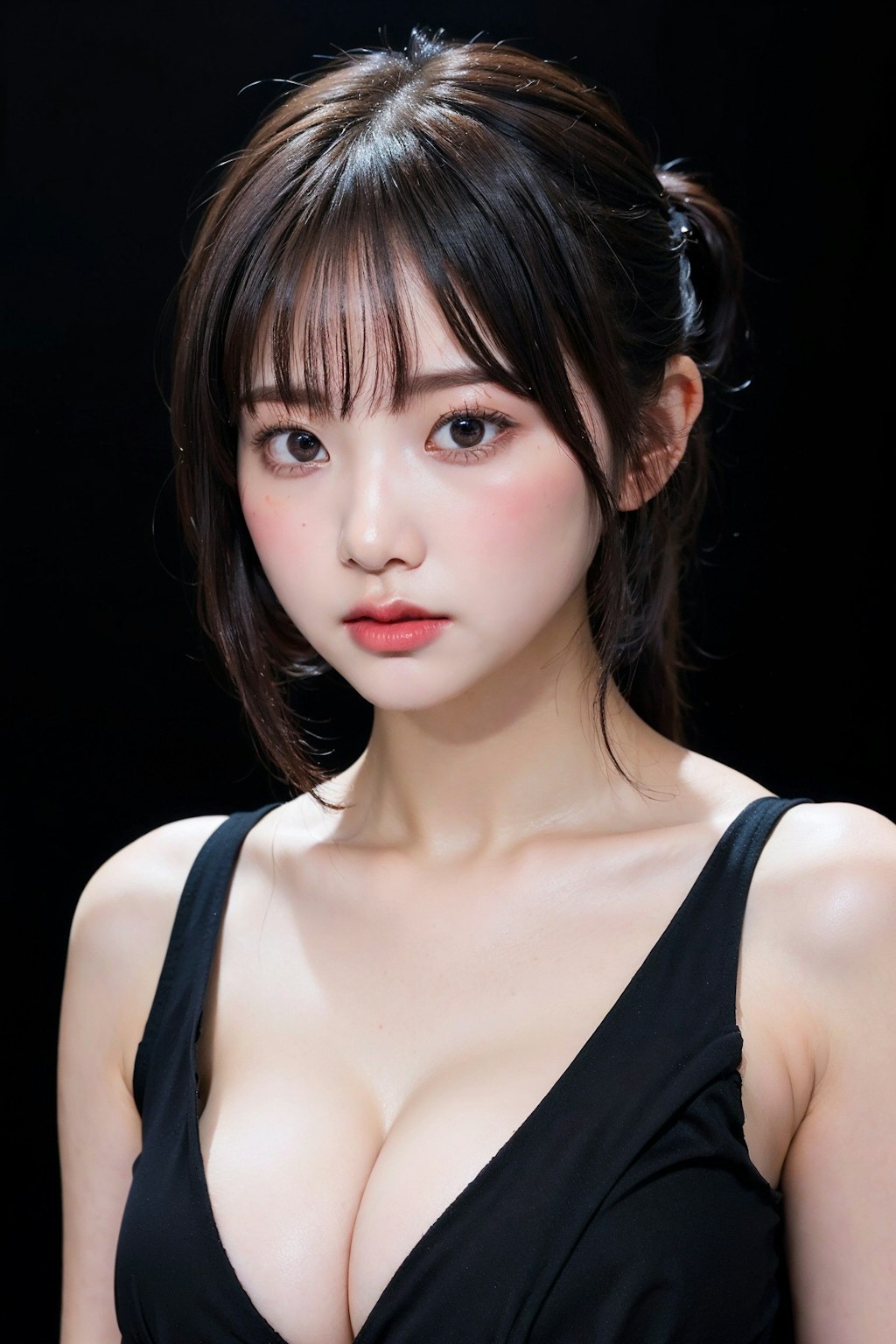 黒ドレス