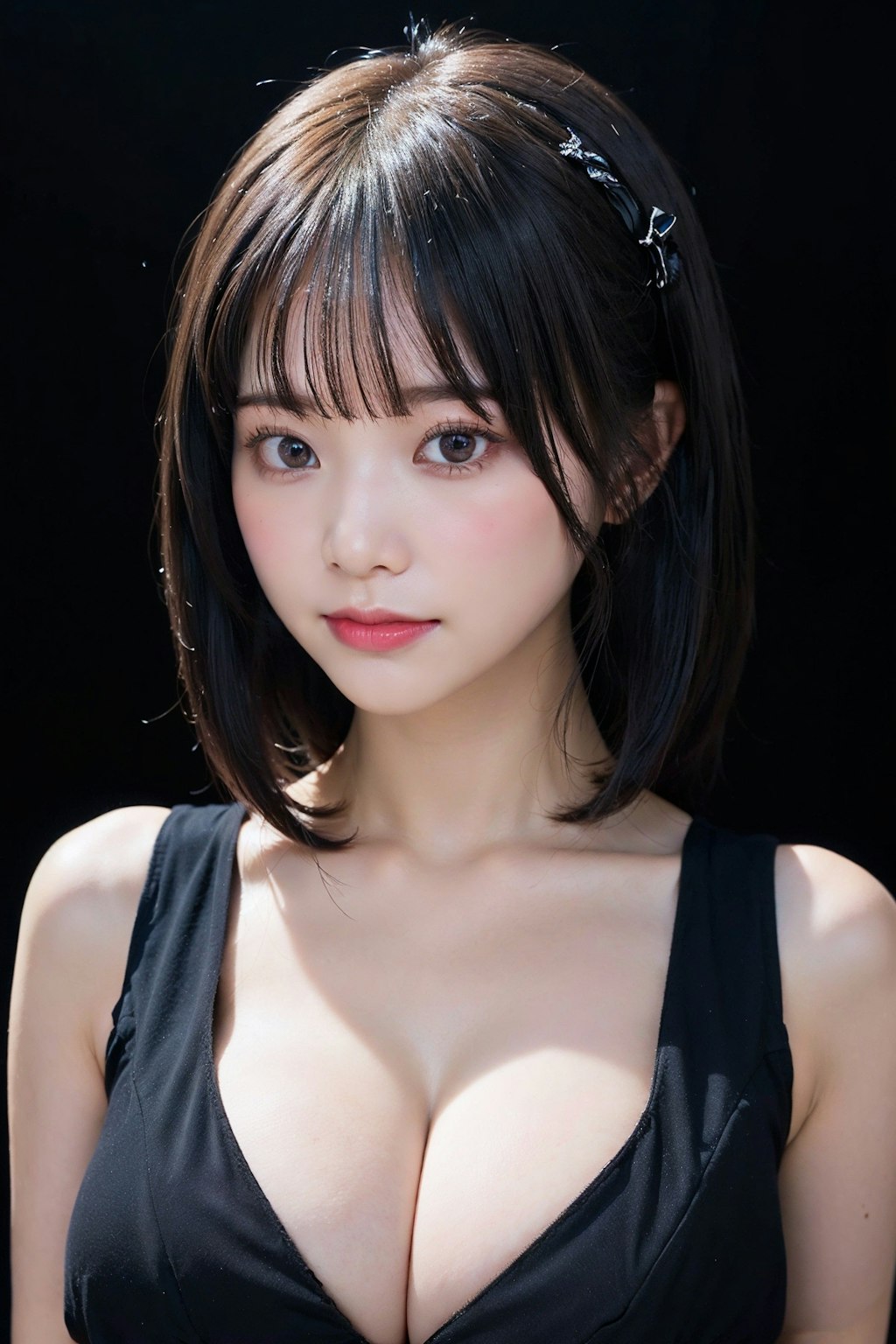 黒ドレス
