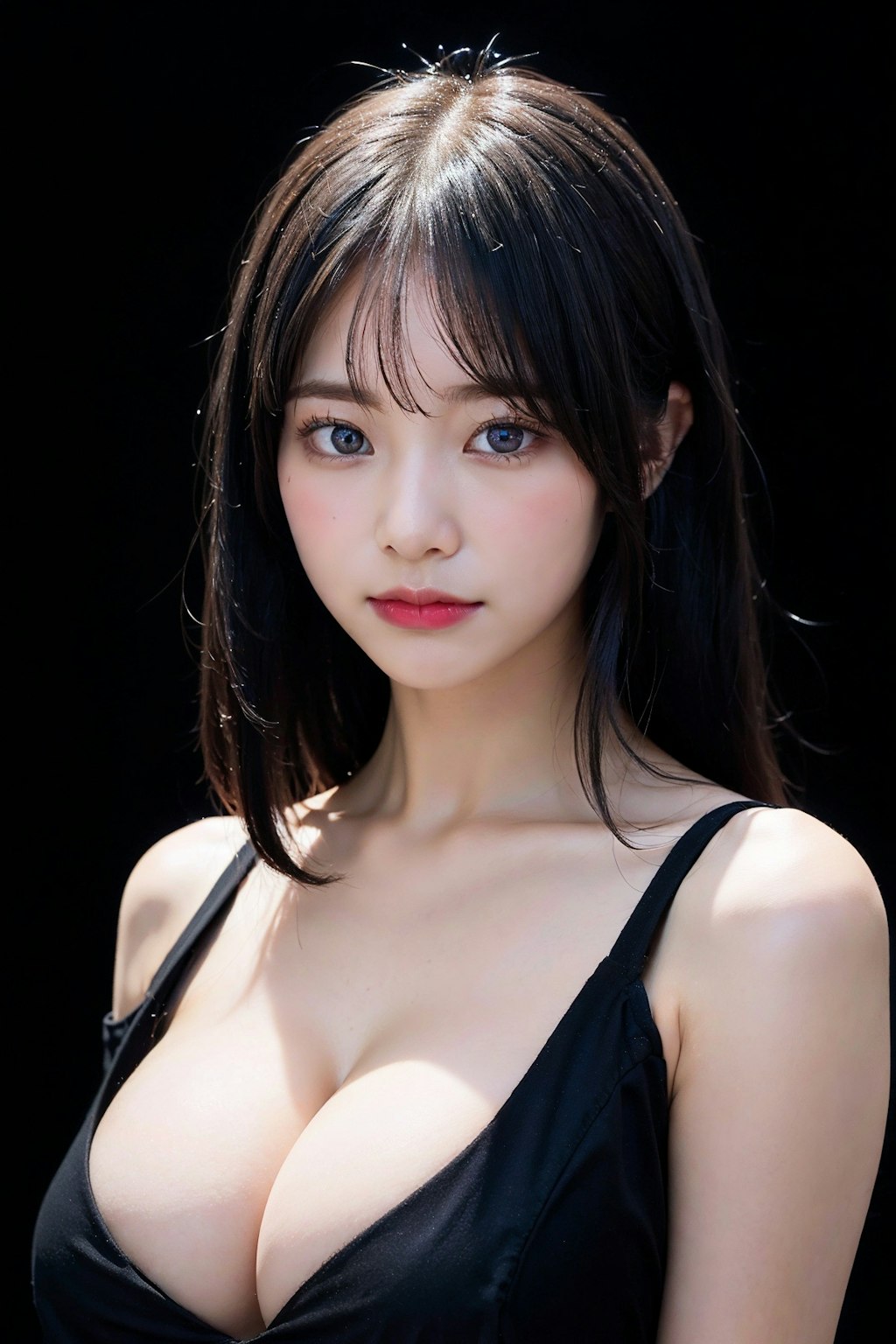 黒ドレス