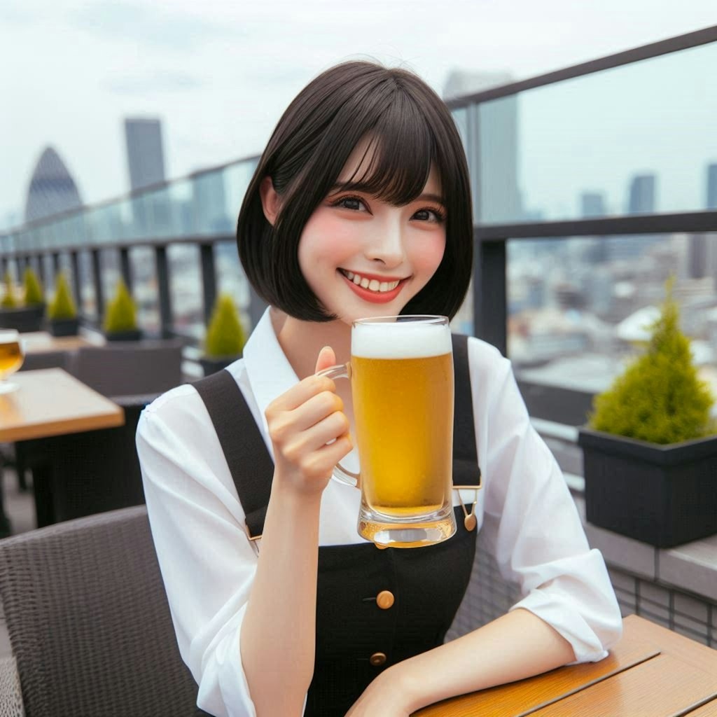 はや飲み競争するからね一😄