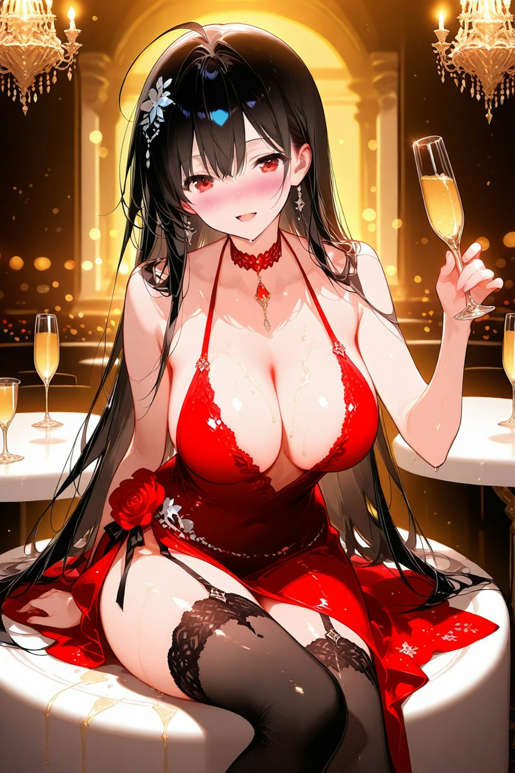 飲みすぎちゃった…♡