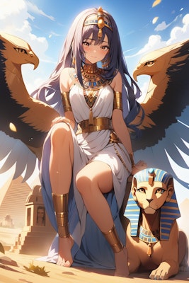 VEGAでエジプトの女王