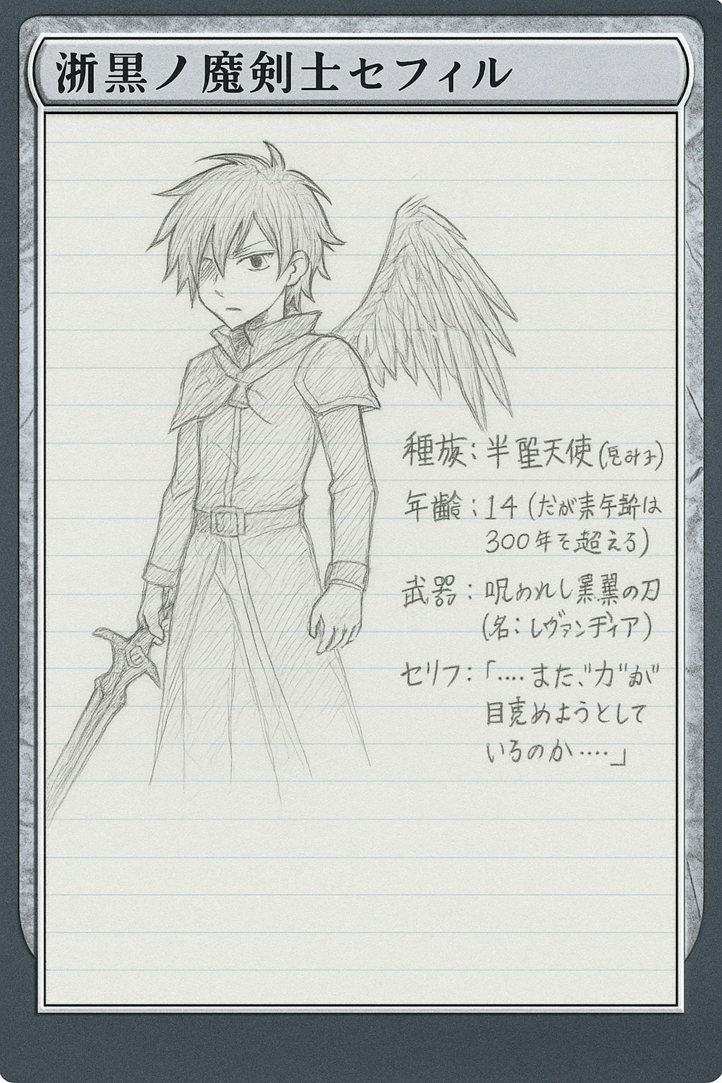 黒歴史カード。