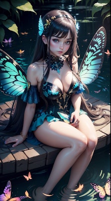 蝶々の妖精