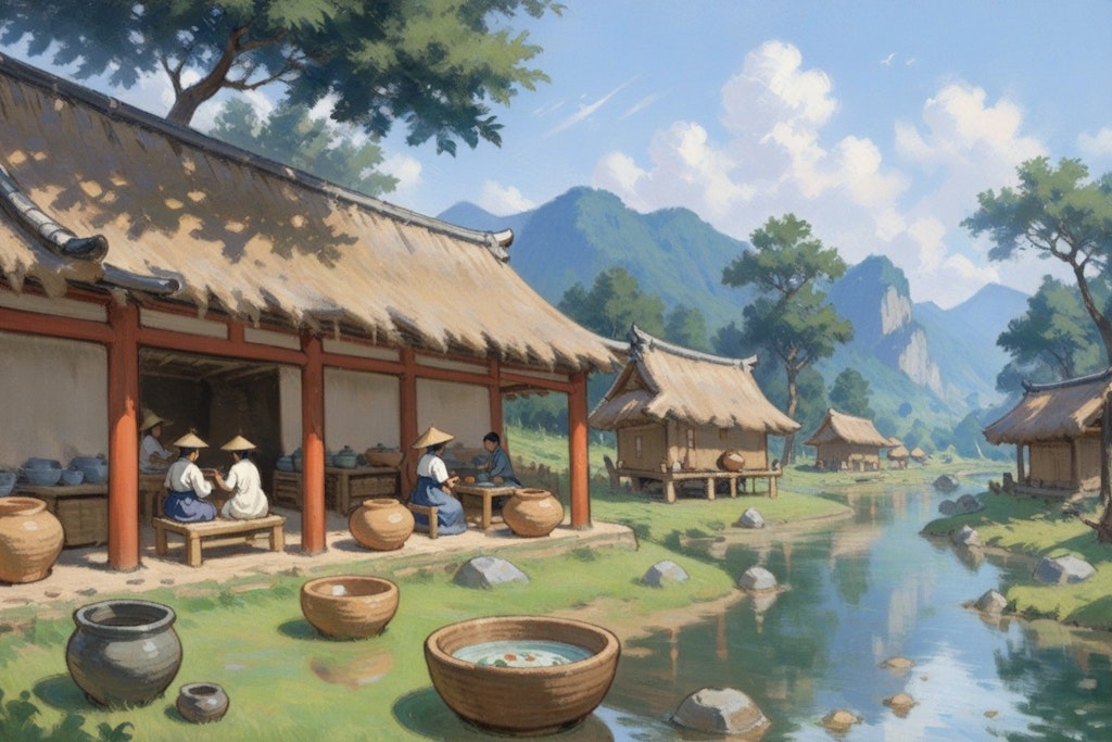 東アジアっぽい風景