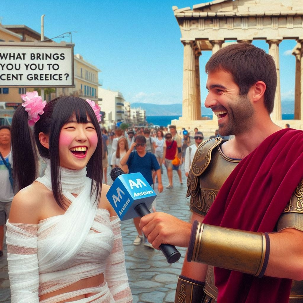 YOUは何しに古代ギリシャへ?