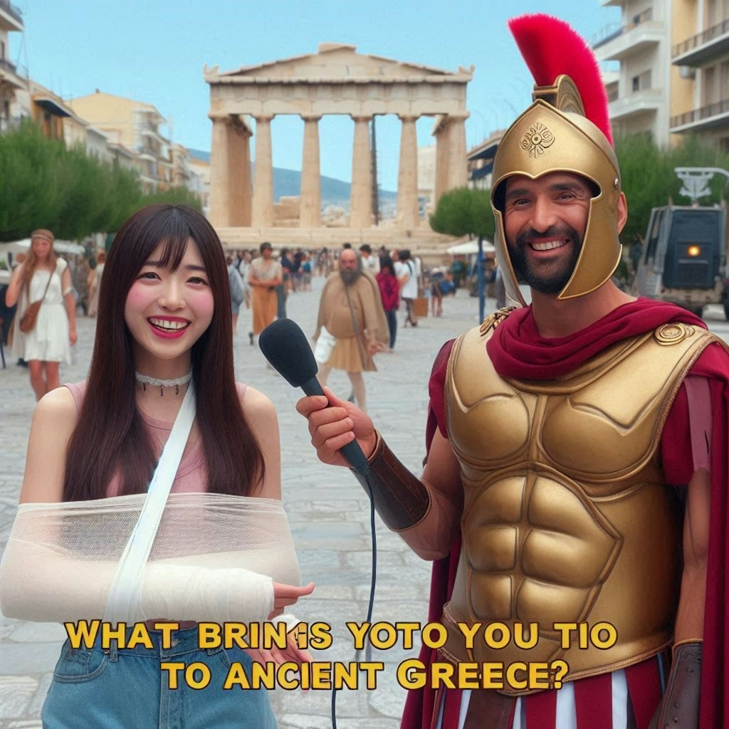 YOUは何しに古代ギリシャへ?
