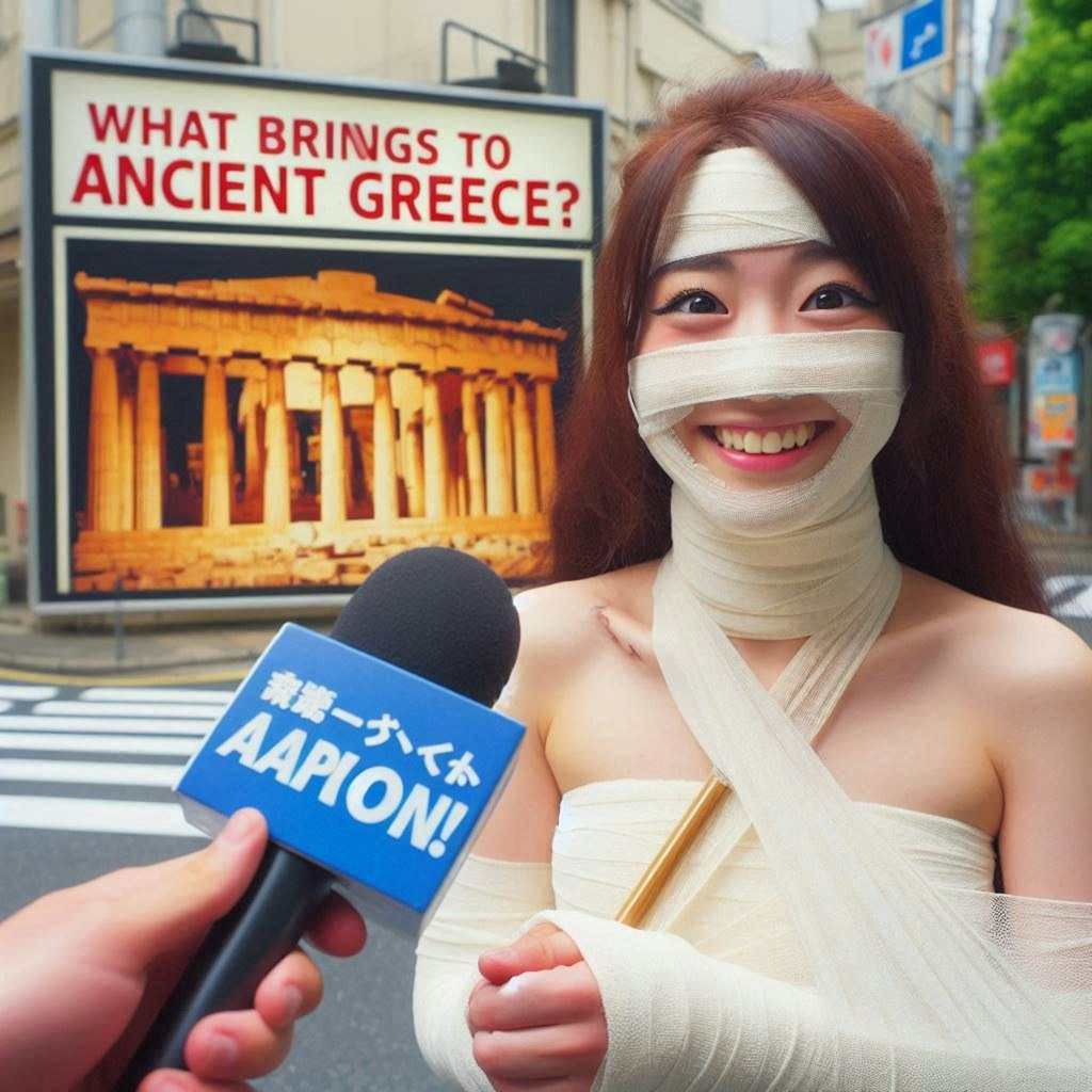 YOUは何しに古代ギリシャへ?