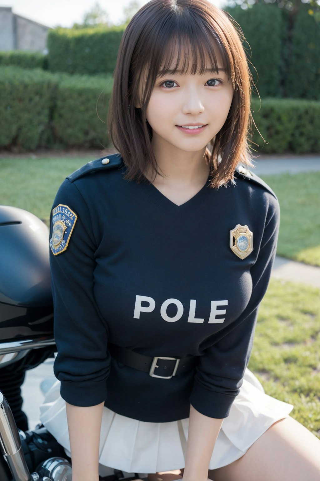 女性警察官 vol.6 バイク