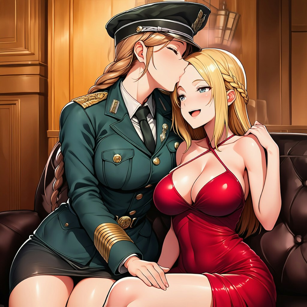 女将校と娼婦