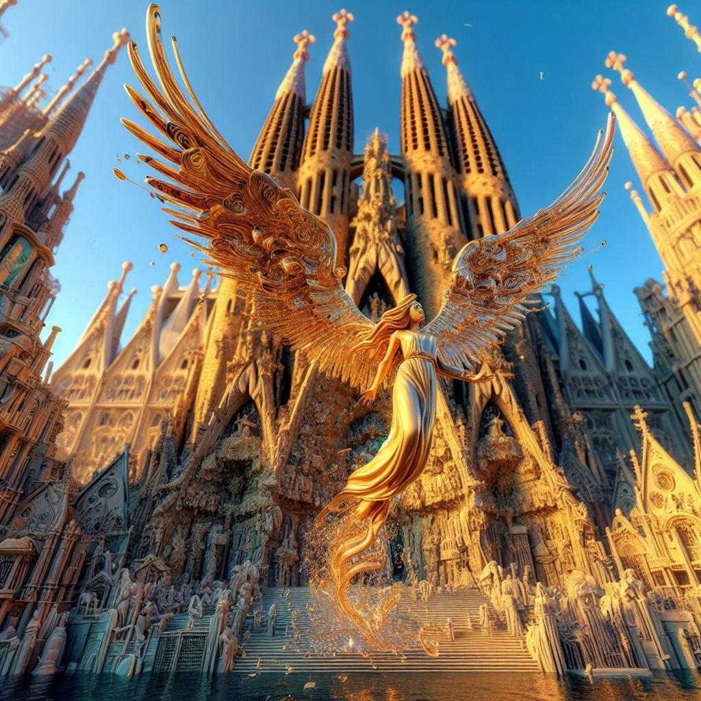 Sagrada Familia/fallen Angel