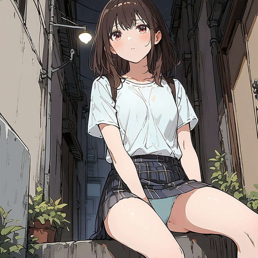 路地裏の少女⑯