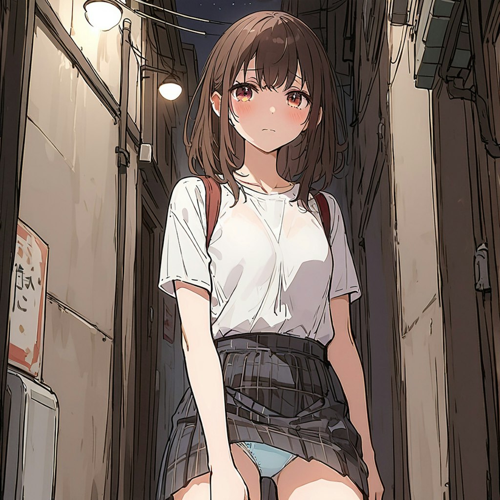 路地裏の少女⑯