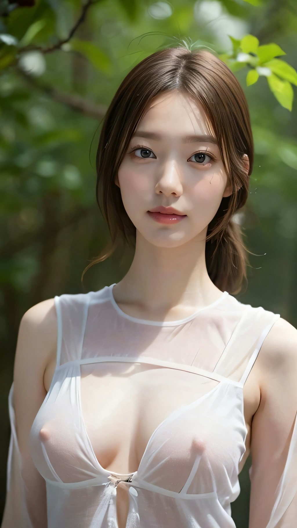透ける衣装でセクハラ