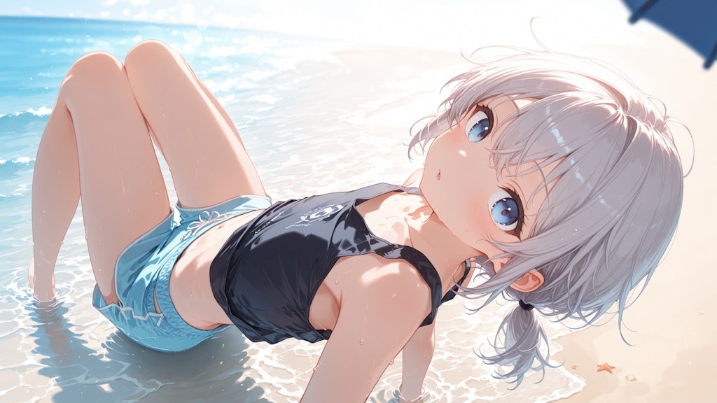 海と少年