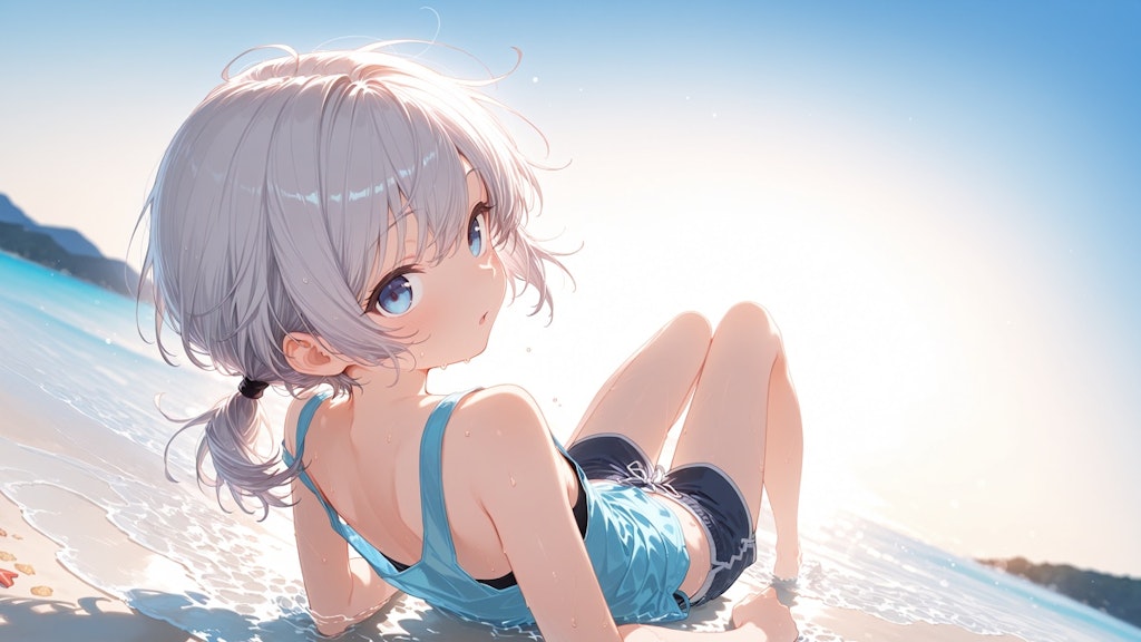 海と少年