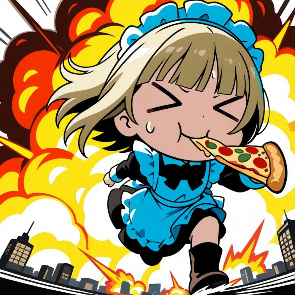 良い汗掻くやでーー🍕💨💨💥💥💥