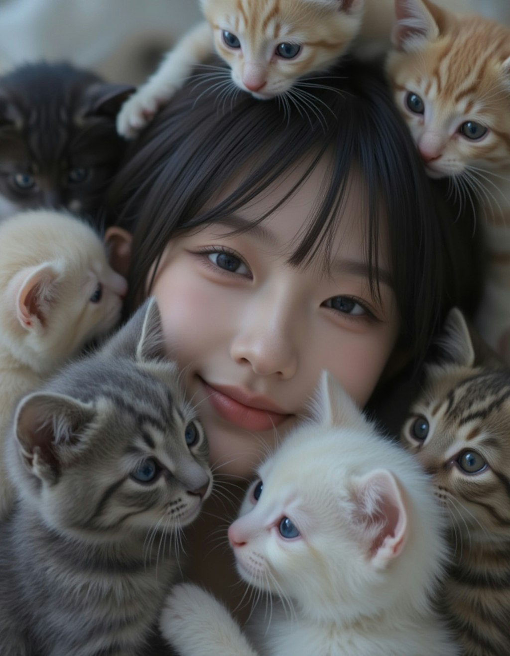 猫まみれ