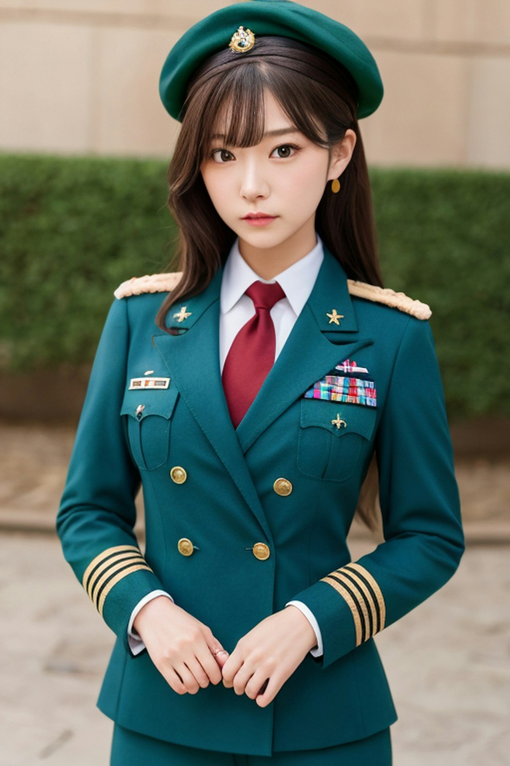 女軍人