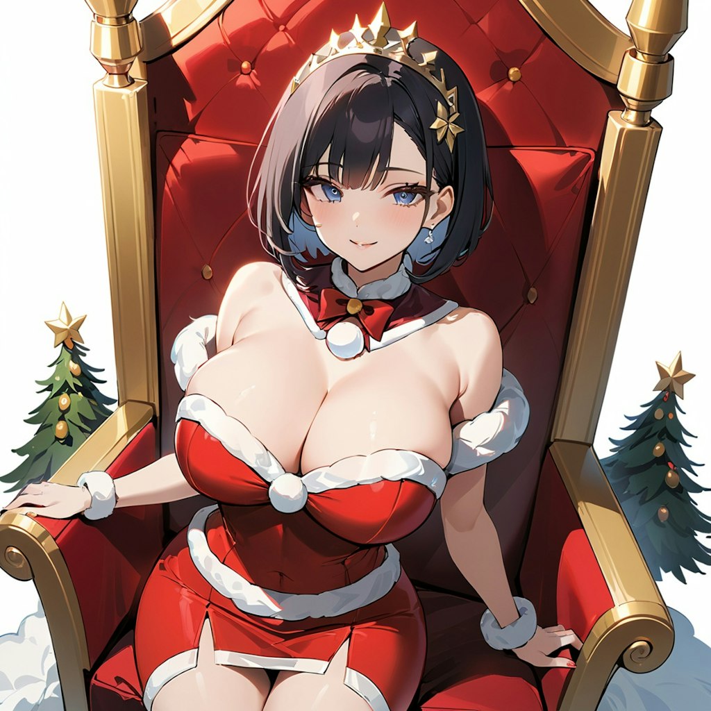 お題：ちちぷいクリスマスに参加する（魔法使いと王女達＋毛富毛富）