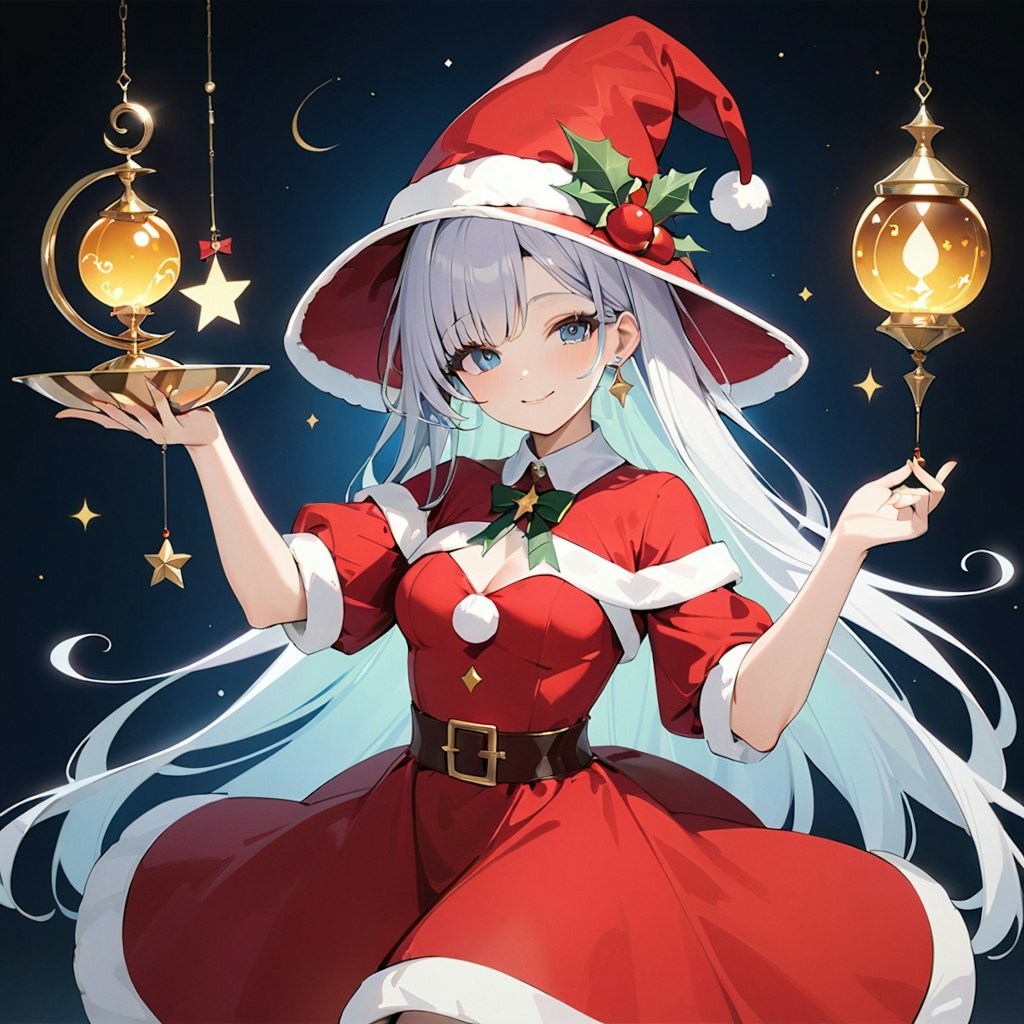 お題：ちちぷいクリスマスに参加する（魔法使いと王女達＋毛富毛富）