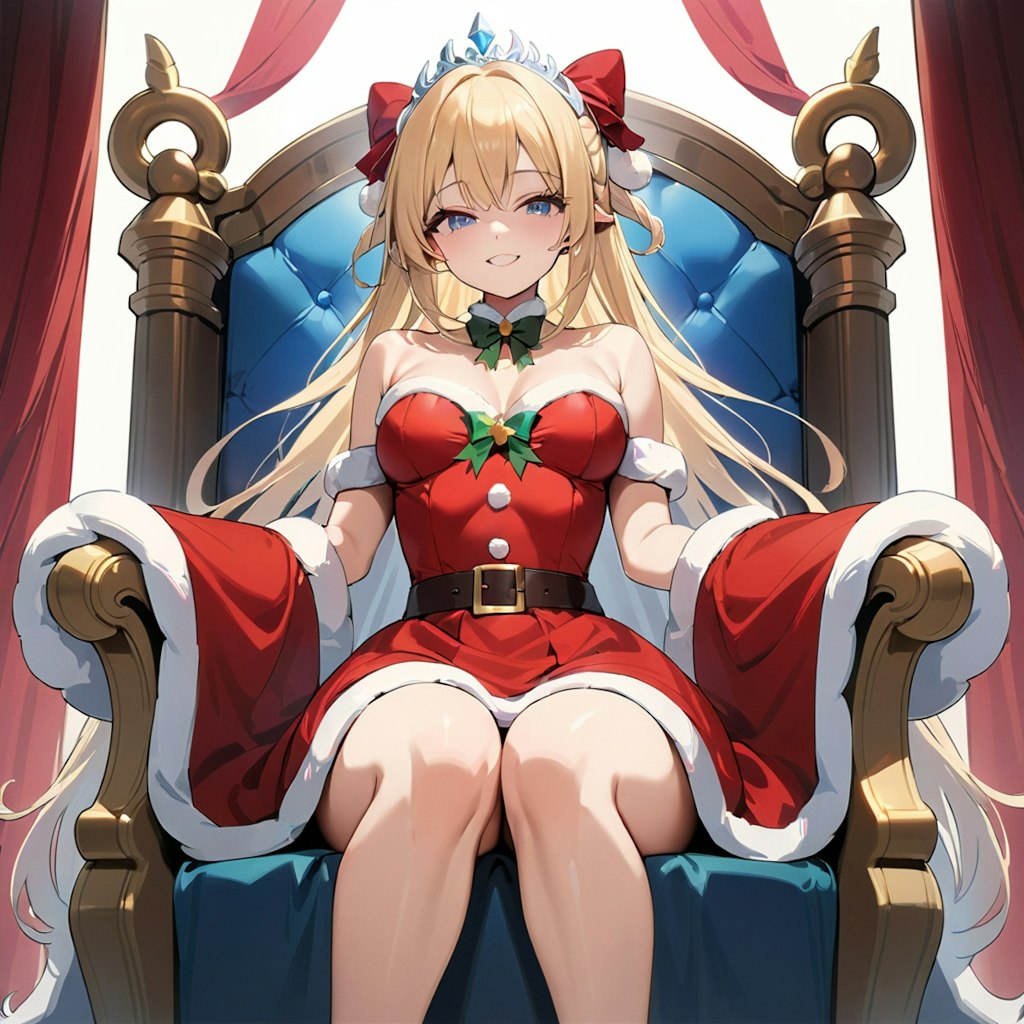 お題：ちちぷいクリスマスに参加する（魔法使いと王女達＋毛富毛富）