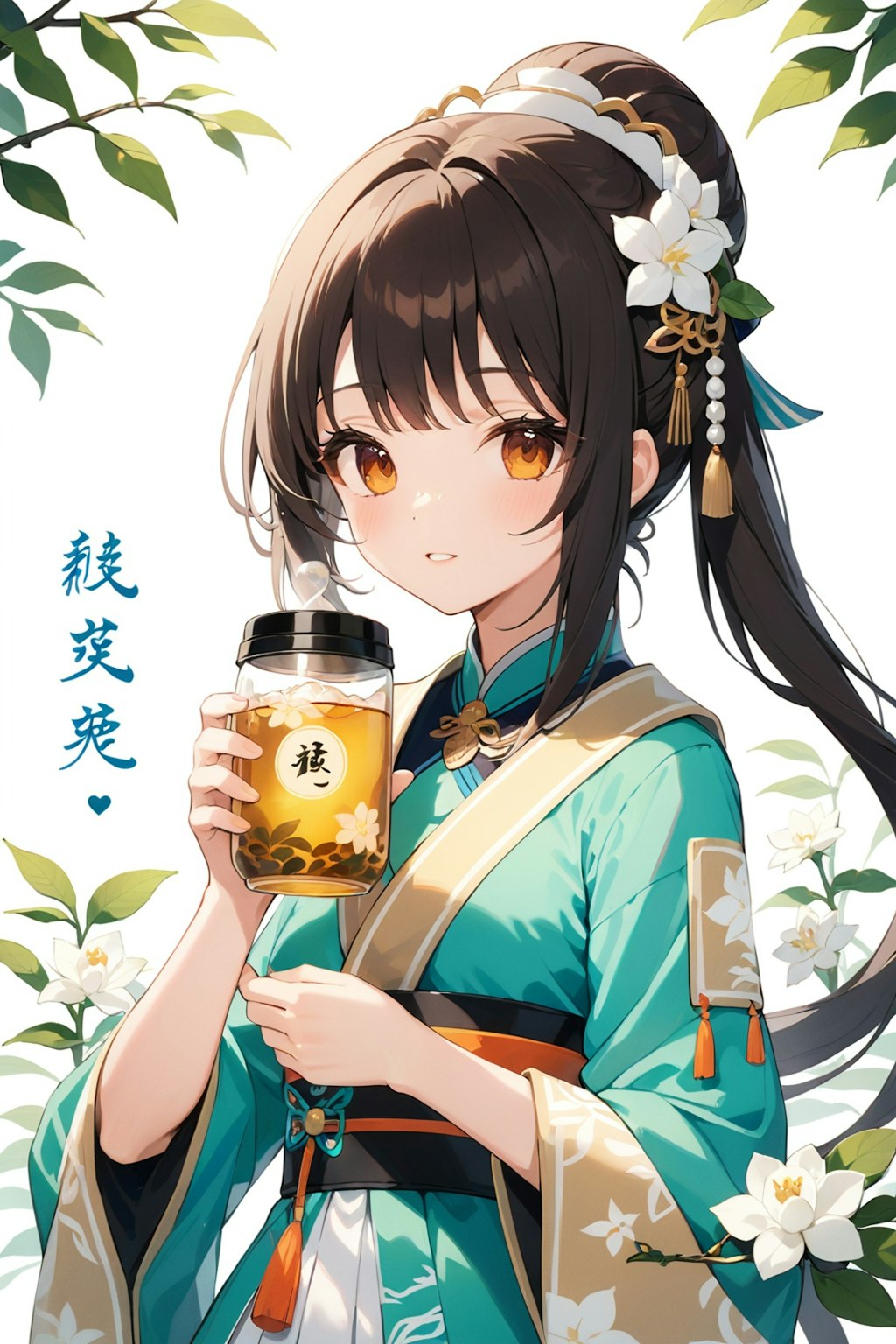 色々なお茶の擬人化♪