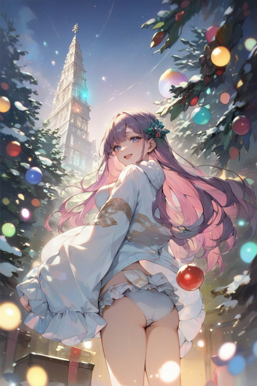 星降る夜のクリスマス