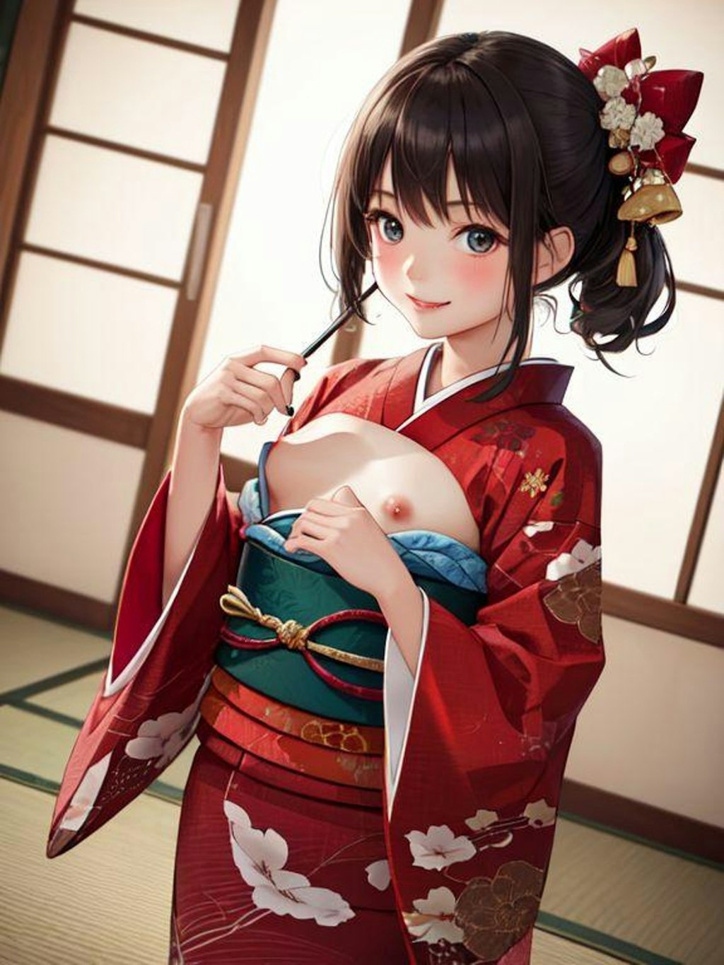 呉服屋の看板娘1